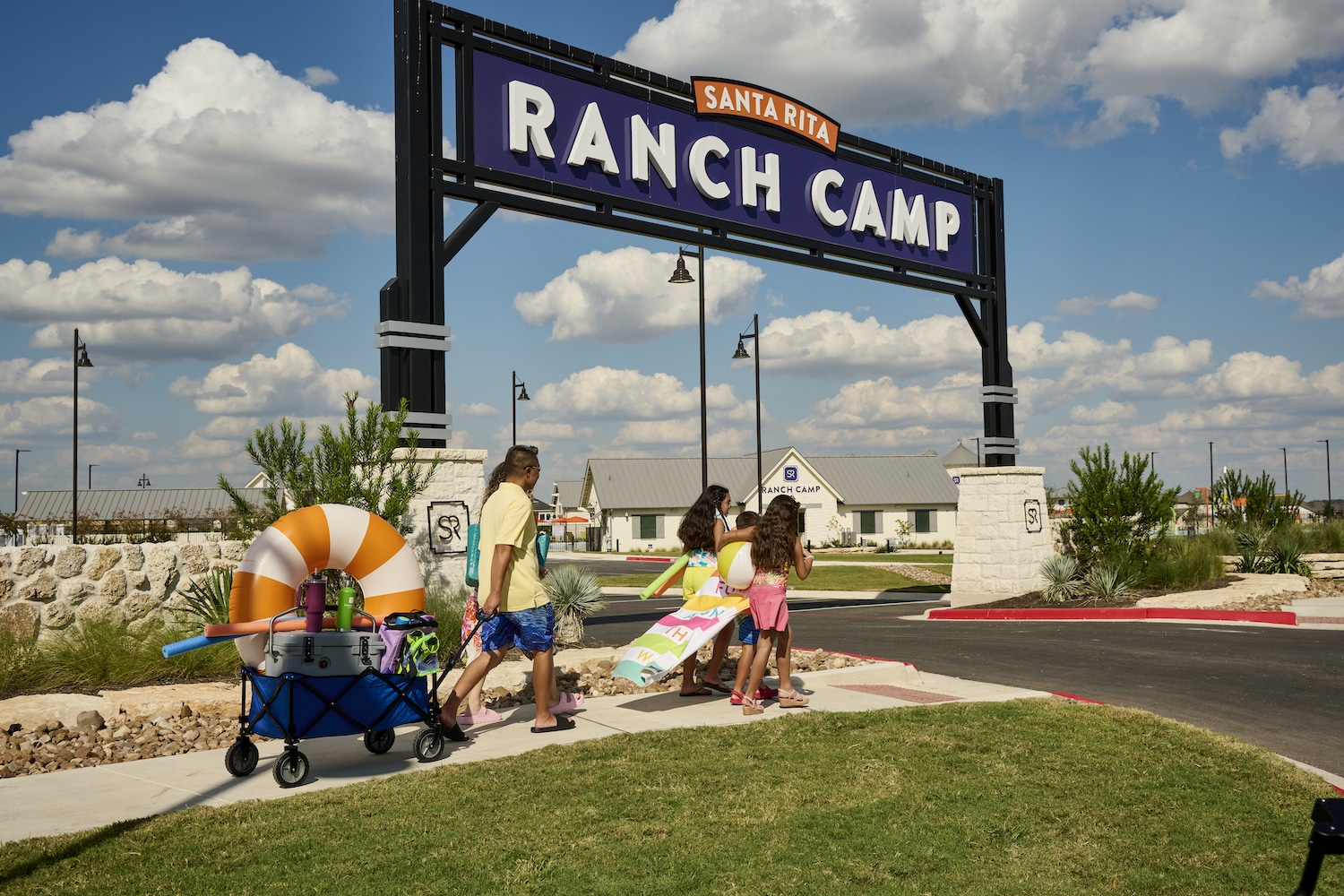 Ranch Camp amenity area at Santa Rita Ranch
